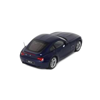BMW Z4 M Coupé - Interlagos Blue Metallic 2006 OttO mobile 1:18 Resinemodell (Türen, Motorhaube... nicht zu öffnen!)